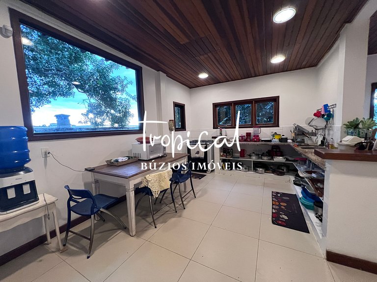 A casa à venda com vista para praia de Geribá