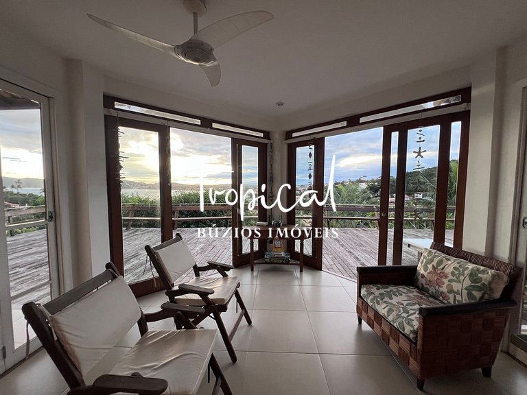 A casa à venda com vista para praia de Geribá