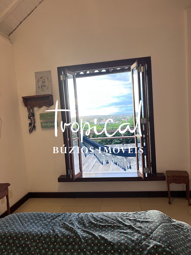 A casa à venda com vista para praia de Geribá