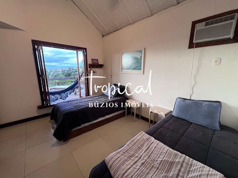 A casa à venda com vista para praia de Geribá