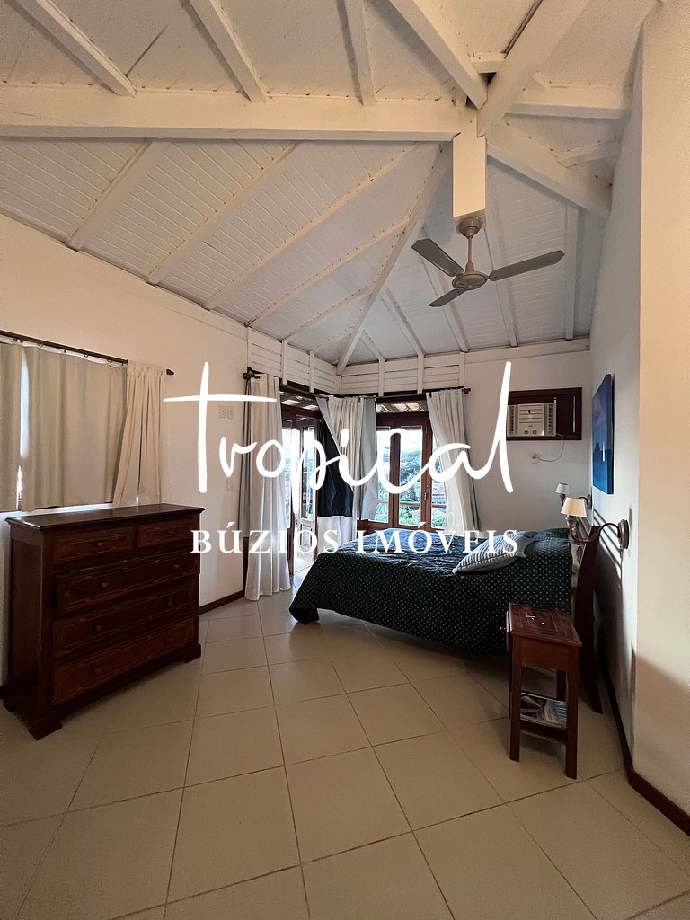 A casa à venda com vista para praia de Geribá