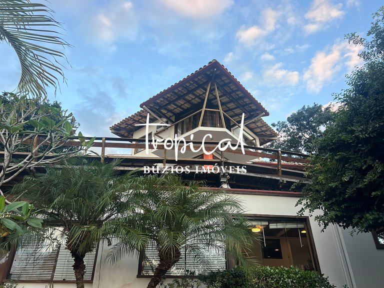A casa à venda com vista para praia de Geribá