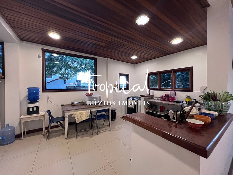 A casa à venda com vista para praia de Geribá