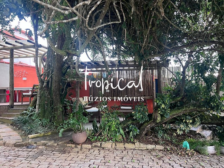 A casa à venda com vista para praia de Geribá