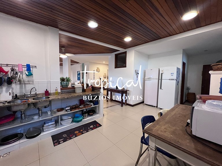 A casa à venda com vista para praia de Geribá
