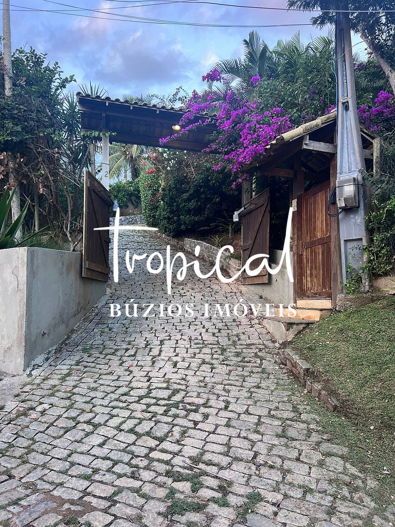 A casa à venda com vista para praia de Geribá