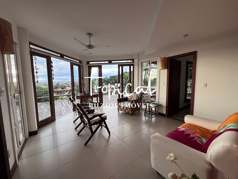 A casa à venda com vista para praia de Geribá