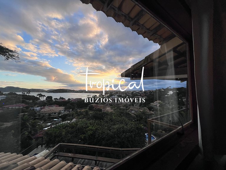 A casa à venda com vista para praia de Geribá