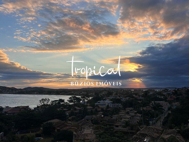 A casa à venda com vista para praia de Geribá