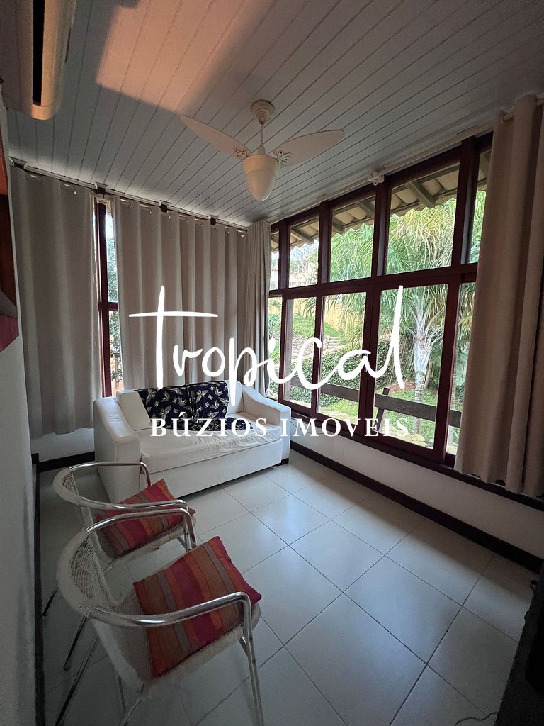 A casa à venda com vista para praia de Geribá