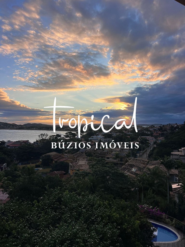 A casa à venda com vista para praia de Geribá