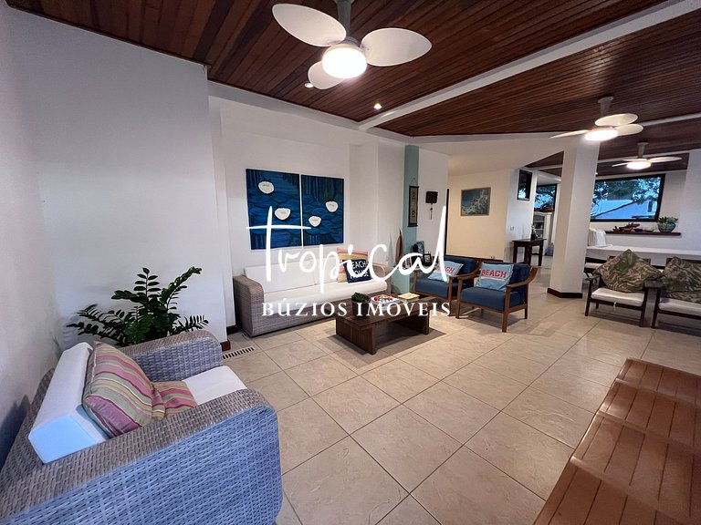 A casa à venda com vista para praia de Geribá