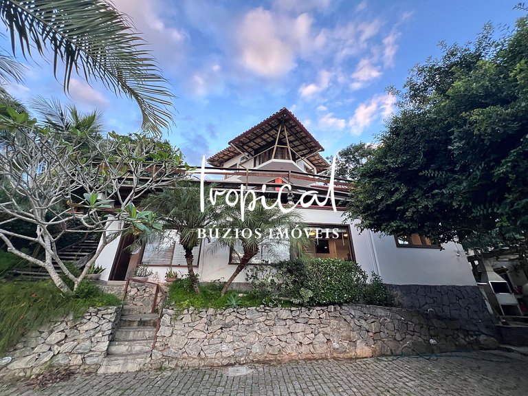 A casa à venda com vista para praia de Geribá
