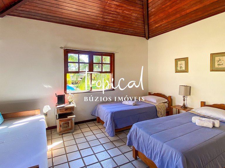 GB14 - Casa em condomínio a 300 m da Praia de Geribá