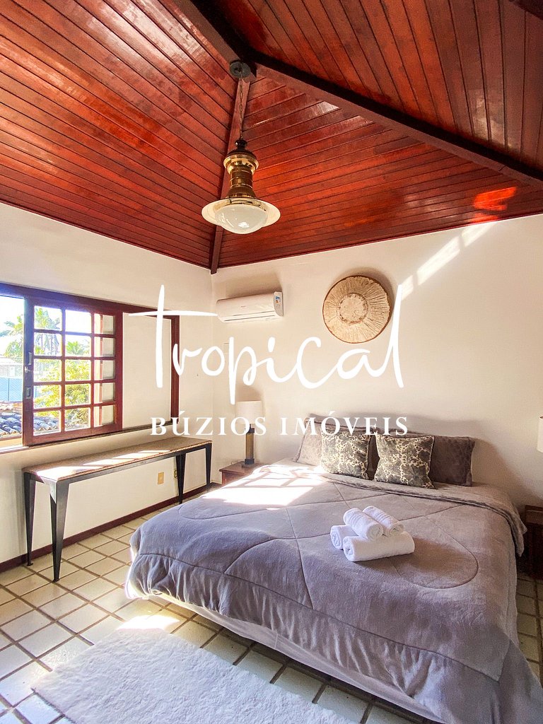 GB14 - Casa em condomínio a 300 m da Praia de Geribá