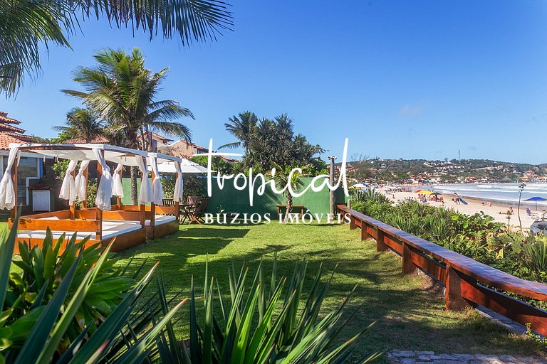 GB52 - Magnificent Beach Front Villa in Geribá 7 bdrs Pool S