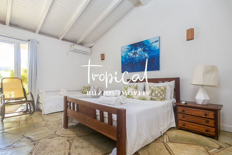 GB52 - Magnificent Beach Front Villa in Geribá 7 bdrs Pool S