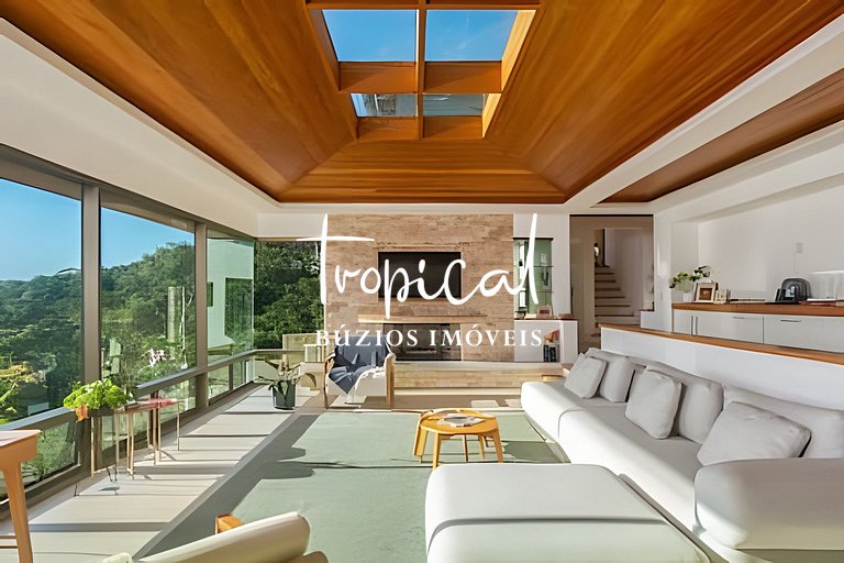 Casa Toda Nova Moderna 4 Suítes com Vista