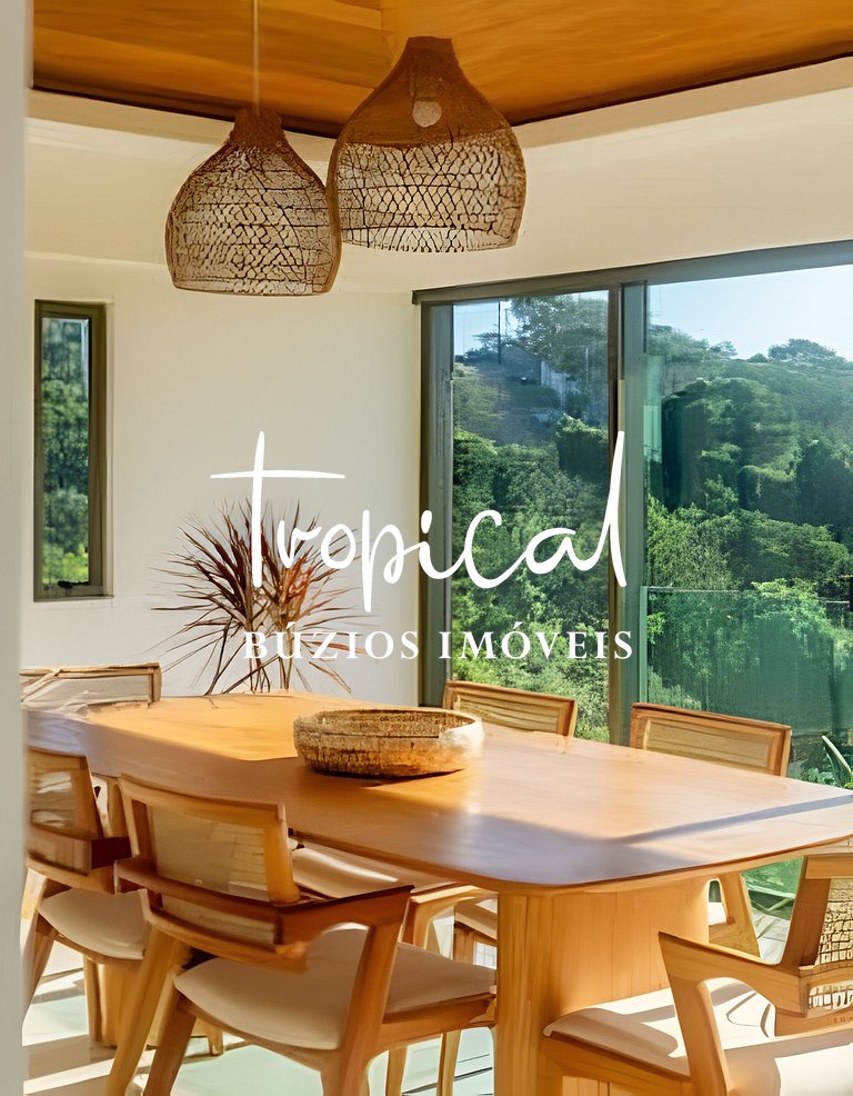 Casa Toda Nova Moderna 4 Suítes com Vista
