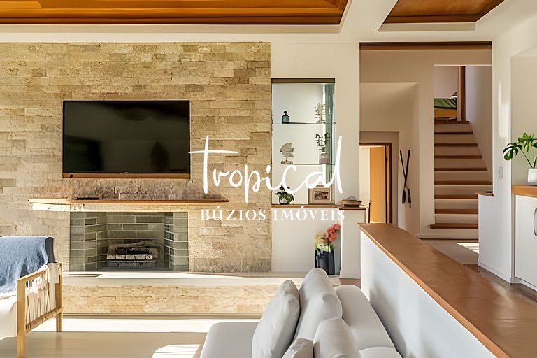 Casa Toda Nova Moderna 4 Suítes com Vista